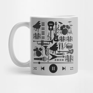 Music Instruments Collections Mug